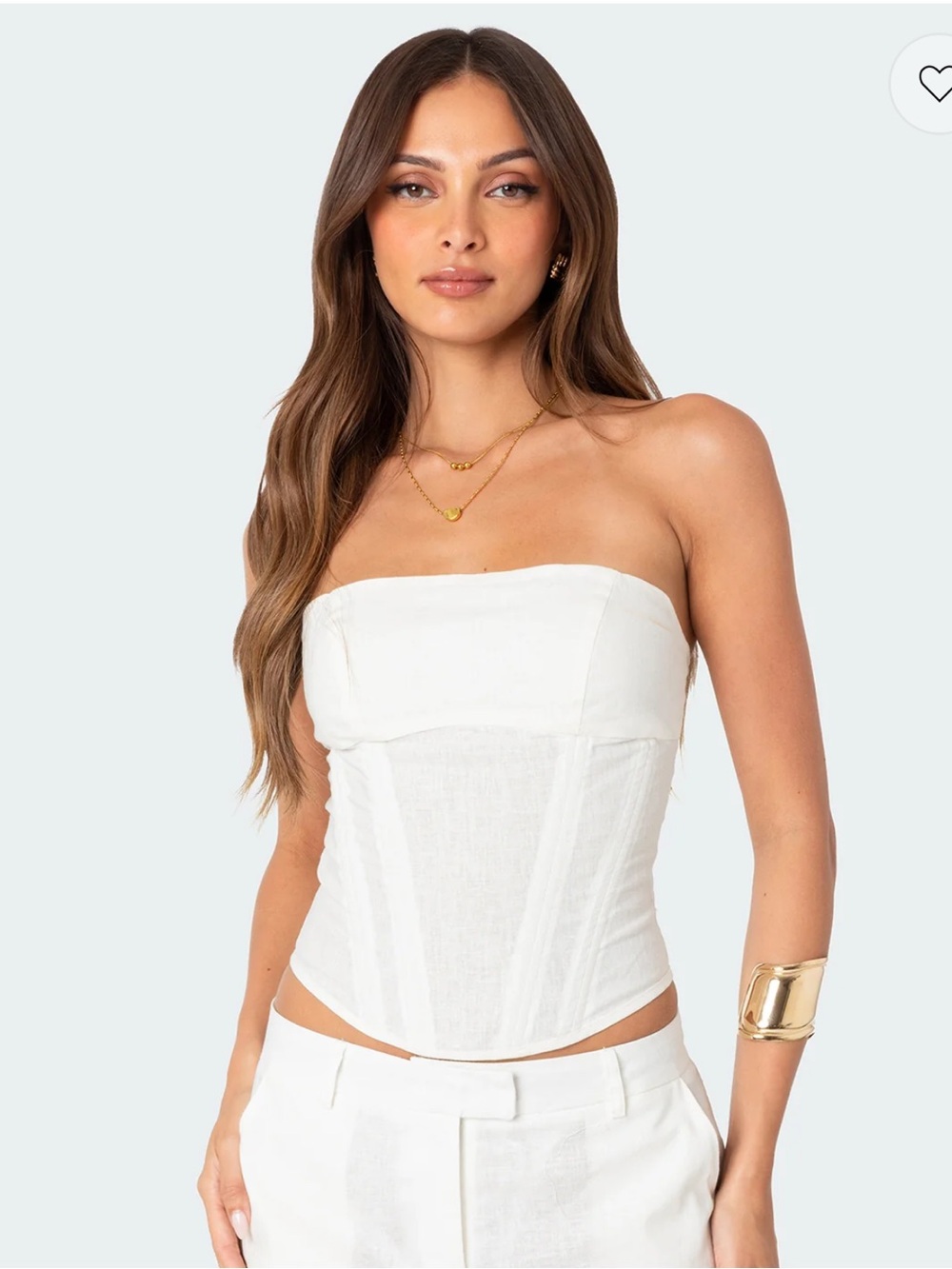 Edikted - Arya Linen Look Corset